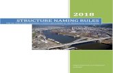 STRUCTURE NAMING RULES - OregonSTRUCTURE NAMING RULES FOR ALL STRUCTURES REQUIRING A STRUCTURE NUMBER IN THE BRIDGE DATA SYSTEM (BDS) 1 Rev. 12/17/2018 12:28 PM . For local agency