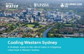 Cooling Western Sydneyproduction.sydneywater.com.au/web/groups/publicweb... · technologies into urban design can greatly reduce the impact of urban heat in western Sydney. This document