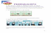 A Shy Person's Guide to Making Friends at Schoolfmcbridesclass.weebly.com/uploads/1/1/5/7/115733659/making_frie… · Use Conversation Starters to Get Chatting Check out our conversation
