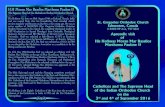 H.H Moran Mar Baselios Marthoma Paulose II · 2016. 9. 6. · St. Gregorios Orthodox Church Edmonton, Canada (15603-99 Ave, T5T 0J2) Apostolic visit of His Holiness Moran Mar Baselios