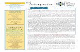 e Interpreter - First Baptist Churchfbcaugusta.org/wp-content/uploads/2018/02/Interpreter-2-21-18.pdf · First Baptist Church of Augusta The Interpreter - Issue 30 (USPS 191-880)