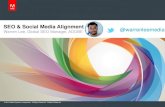 SEO & Social Media Alignment Warren Lee, Global SEO ... · © 2012 Adobe Systems Incorporated. All Rights Reserved. Adobe Confidential. Warren Lee, Global SEO Manager, ADOBE SEO &