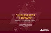 CHISLEHURST LIBRARY...Club and Walden Road Recreation Grounds. ... The site is located at the edge of Chislehurst Local Centre and Bromley’sPlanning Team has informed us that the
