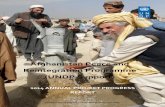 Afghanistan Peace and Reintegration Programme (UNDP …...According to the JS reports, 1,816 ex-combatants renounced arms and joined the peace programme in 2014, bringing the total