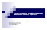 FORMLESS: Scalable Utilization of Embedded Manycores in ...sharif.ir/~matin/pub/2012_lctes_slides.pdf · FORMLESS: Scalable Utilization of Embedded Manycores in Streaming Applications
