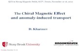The Chiral Magnetic Effect and anomaly-induced transporteng14891/qcdB... · and anomaly-induced transport D. Kharzeev High Energy Physics in the LHC Era, ... breaks Parity invariance
