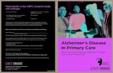 Participants in the ADPC research study will undergo in Primary Care (ADPC) study was designed to see