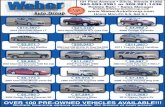 OVER 100 PRE-OWNED VEHICLES AVAILABLE!!!bloximages.chicago2.vip.townnews.com/qctimes.com/content/... · 2017. 1. 20. · OVER 100 PRE-OWNED VEHICLES AVAILABLE!!! Multiple financing