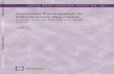 Consumer Participation in Infrastructure Regulation - ISBN ... · invited speakers then shared their experiences of how infrastructure regulators can most ... The literature exploring