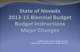 Priorities and Performance Based Budgetingbudget.nv.gov/uploadedFiles/budgetnvgov/content/Budgets...Based Budgeting The Budget Instructions describe the concept, structure, and goals