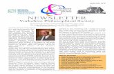 NEWSLETTER - Yorkshire Philosophical Society · with highlights including the Vale of York Hoard. In each case, these collections are the strongest in Northern England. ... Snape