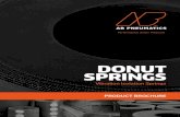DONUT SPRINGS - AB Pneumatics · Donut Spring uses both rubber and reinforced fabric to carry greater loads while isolating the vibration. The alternative to these types of springs