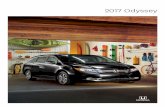 HON18102 09 2017 Odyssey 6panel Brochure EN v5 Online · 03/01/2017  · • Honda DVD Rear Entertainment System with 9-inch display, integrated remote control, 115-volt power outlet,
