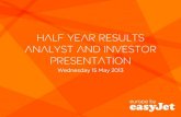 Half Year Results Analyst and Investor presentation/media/Files/E/... · Half Year Results Analyst and Investor presentation Wednesday 15 May 2013 1 . 2 Introduction Carolyn McCall