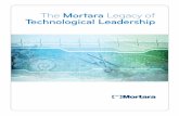 The Mortara Legacy of Technological Leadership · 2019. 5. 9. · XScribe™, first PC-based stress testing system with a color display. 1992 Mortara subsidiary established in The