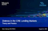 Distress in the CRE Lending Markets...Aug 11, 2020  · Total MF/CRE Mortgage Debt Outstanding –and the Life Cos Sources: Federal Reserve, latest data available as of June 2020.
