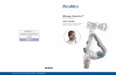 Mirage Quattro™ - ResMed · 2018. 11. 12. · Global leaders in sleep and respiratory medicine Mirage Quattro™ FULL FACE MASK User Guide English • Deutsch • Français •