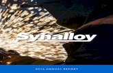 2016 ANNUAL REPORT - Synalloy Corporationinvestor.synalloy.com/encrypt/files?file=nasdaq_kms/assets/2012/03… · 26/03/2012  · product line. In 2016, big decisions and investments