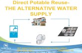 Direct Potable Reuse- THE ALTERNATIVE WATER SUPPLYfloridaenet.com/wp-content/uploads/2015/10/C...CAS-O3-MF-RO-UV/H2O2 15 13 18 ! CAS-UF-O3-BAC-UV 14 11 16 ! CAS-O3-BAC-UF-UV 14 11