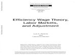 Efficiency Wage Theory, Labor Markets, and Adjustment€¦ · Efficiency Wage Theory, Labor Markets, and Adjustment: Luis A. Riveros and Lawrence Bouton Efficiency wage theory suggests