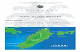 Taveuni – The Garden Island of Fijiat Bouma National Heritage Parks, Tavoro Waterfalls and at Lavena Beach. Bouma National Heritage Park This national park () protects over 80% of