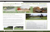 The Heavy News Weekly2013 WCR & HCA Convention 8 Weekly Tenders (MHCA members only) 10 Tender Results (MHCA members only) 12 August 16, 2012 Annual Golf Classic Wednesday August 8th,
