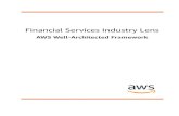 AWS Well-Architected Framework€¦ · 19/5/2020  · AWS Well-Architected Framework Financial Data Scenarios The following are common scenarios that inﬂuence the design and architecture