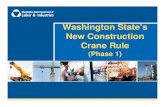 Presentation on Washington State's New Construction Crane …oregongosh.com/wp-content/uploads/2009/handouts/wednesday/1120Lemon.pdf(Phase 1) The New Construction Crane Rule The rule