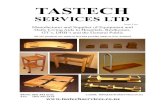 TASTECH€¦ · DOUBLE, QUEEN and KING BED RAISERS Fits double, queen, king and super king beds. Made from Plywood. Professional lacquer finish. Clean with household bleach or cleaner.