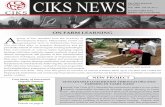 The CIKS quarterly newsletter July 2009 Vol. 10 No. 3 For ... news July 2009.pdf · New Delhi on 28th and 29th May. On 28th May he visited the Faculty of Agriculture at the Indira