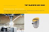 Pressure Sensors Industrial Pressure Measurement in Fluids ...pdb2.turck.de/repo/media/_in/Anlagen/d101929.pdf · pressure sensors. Market-driven solutions With a comprehensive standard