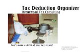 Brentwood Tax Consultingbrentwoodtax.com · 2009. 1. 5. · Brentwood Tax Consulting Tax Return Preparation Fees Fees for all forms and schedules are included in the main return price
