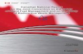 Canadian National Report for the Joint Convention on the ...€¦ · Cameco Cameco Corporation CANDU Canadian Deuterium Uranium CANSTOR CANDU Storage CCP CNSC Compliance Program ...