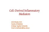 Cell-Derived Inflammatory MediatorsIntroduction about chemical mediators in inflammation •Mediators may be cell-produced or cell-secreted derived from circulating inactive precursors,
