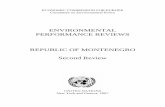 ENVIRONMENTAL PERFORMANCE REVIEWS REPUBLIC OF … · 2011. 5. 5. · v Preface The second Environmental Performance Review (EPR) of Montenegro began in May 2006 with a preparatory