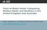 Tales of Robin Hood: Comparing Welfare Myths and Realities ...sticerd.lse.ac.uk/seminarpapers/wpa20012016.pdf · that the tax system is already unfair.” ... lower dismissal rates