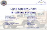 Land Supply Chain Breakout Session · and management support. • Land Supplier Operations provides supply chain management for land-based weapon systems to the full range of military