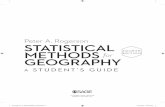 Peter A. Rogerson StatiStical MethodS GeoGraphy...StatiStical MethodS for GeoGraphy A Student’ S Guide h n ROGERSON_AW.indd 5 28/07/2014 15:19 00_Rogerson_4e_BAB1405B0092_Prelims.indd