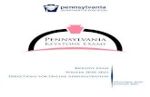Keystone Biology Exam Summer 2020 Directions for Online ... and... · The Pennsylvania Keystone Exams are a measure of individual student achievement conducted by the Pennsylvania