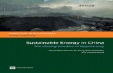 Sustainable Energy in China · 2017. 6. 8. · 2.1 Energy Intensity and Energy/GDP Elasticity, 1980–2005 16 2.2 Net Oil Imports, 1990–2005 27 2.3 GDP per Kilogram of Oil Equivalent