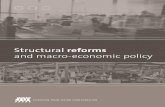Structural reforms and macro-economic policy · 2018. 10. 17. · structural reforms more visible for everyone to see. Gustav Horn (IMK) warns European policy makers in general and