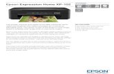Epson Expression Home XP-102 · Epson Expression Home XP-102 DATASHEET This printer, scanner and copier is the ideal choice for home users and students who need a compact all-in-one