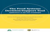 The Food Systems Decision-Support Tool€¦ · The first step of the Food System Decision-Support (FSDS) Tool aims to define the existing policy objectives and mandate of the Embassy.