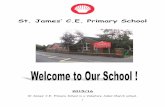 St. James’ C.E. Primary School...It is a great pleasure to write this introduction to the school brochure as Chair of the Governors of St. James C.E. Primary School. St. James’