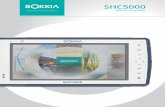 SHC5000 - Sokkia€¦ · A brilliant clear screen The broad 7-inch screen is specifically designed for viewing and working in direct sunlight. It provides a clear, easy-to-read display