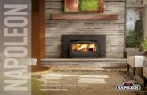 WOOD BURNING STOVES & INSERTS napoleonfireplaces...The S-Series are EPA approved wood burning stoves that comes complete with a modern cast iron door and pedestal base in a metallic