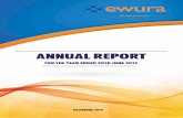 THE UNITED REPUBLIC OF TANZANIA...This Report is the 13th since EWURA started its operations way back on 1st September 2006. Once again, EWURA is proud to present its performance report