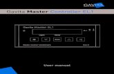 Gavita EL1 Master controller EN v1.2 · 2018. 6. 7. · In this manual, the Gavita Master controller EL1 will be referred to as “the controller”. This is the original manual,