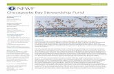 Chesapeake Bay Stewardship Fund...Stephanie Heidbreder Program Manager, stephanie.heidbreder@nfwf.org 202-595-2442 Sydney Godbey Program Coordinator, sydney.godbey@nfwf.org 202-595-2612