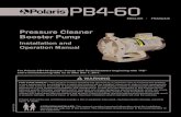 Polaris® Pool USA | #1 Swimming Pool Cleaner Worldwide ......manual contact Zodiac Pool Systems, Inc. ("Zodiac") at 800.822.7933. For address information, see the back cover of this